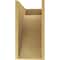 Ekena Millwork 10"W x 20"D x 20"H Classic Del Monte Rough Cedar Woodgrain TimberThane Corbel, Primed Tan CORUR10X20X20DELRCPR - alternate 3